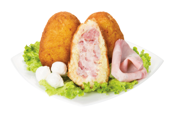 Arancini al prosciutto