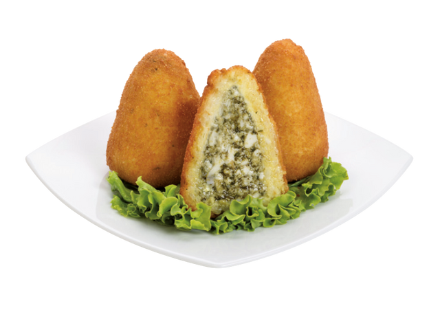 Arancini agli spinaci